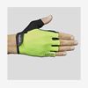 GripGrab RIDE Vadderade Kortfingrade Sommarhandskar Unisex Gul Hi-Vis