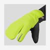 GripGrab Nordic 2 Lobster Vindtäta Vinterhandskar Unisex Gul Hi-Vis