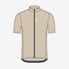 GripGrab RIDE: Kortärmad Cykeltröja Herr Beige