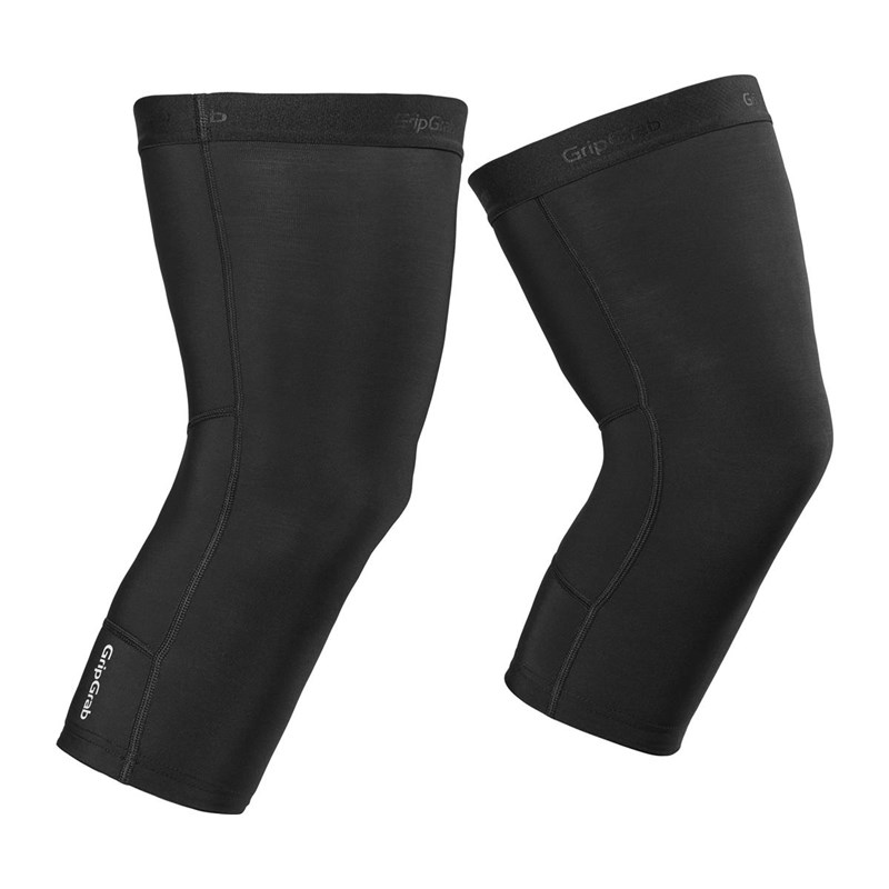 GripGrab PACR Flossad Knävärmare Unisex Svart