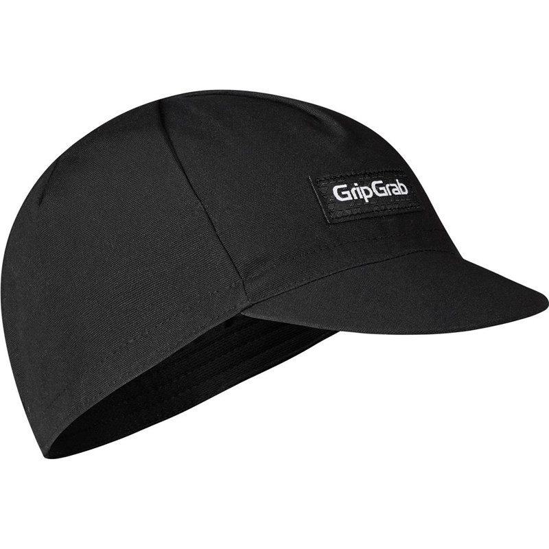 GripGrab Classic Cykelkeps Bomull Unisex Svart