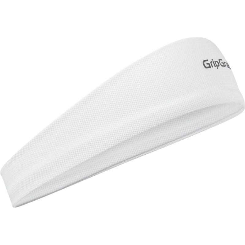 GripGrab Lightweight Sommarsvettband Unisex Vit