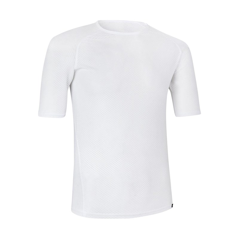 GripGrab Ultralight Mesh Kortärmat Underställ Herr Vit