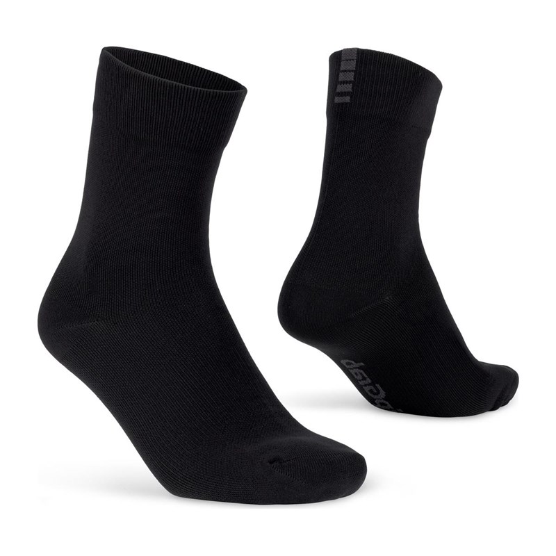 GripGrab Lightweight Waterproof Spring-Autumn Strumpor Unisex Svart