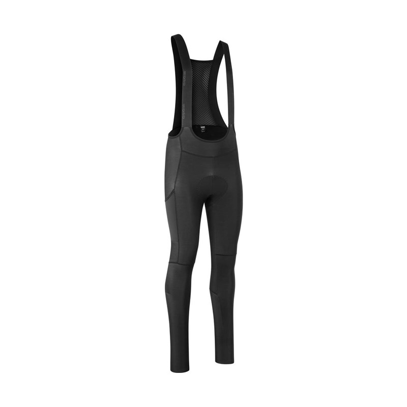 GripGrab PACR Thermal Bib-Tights Herr Svart