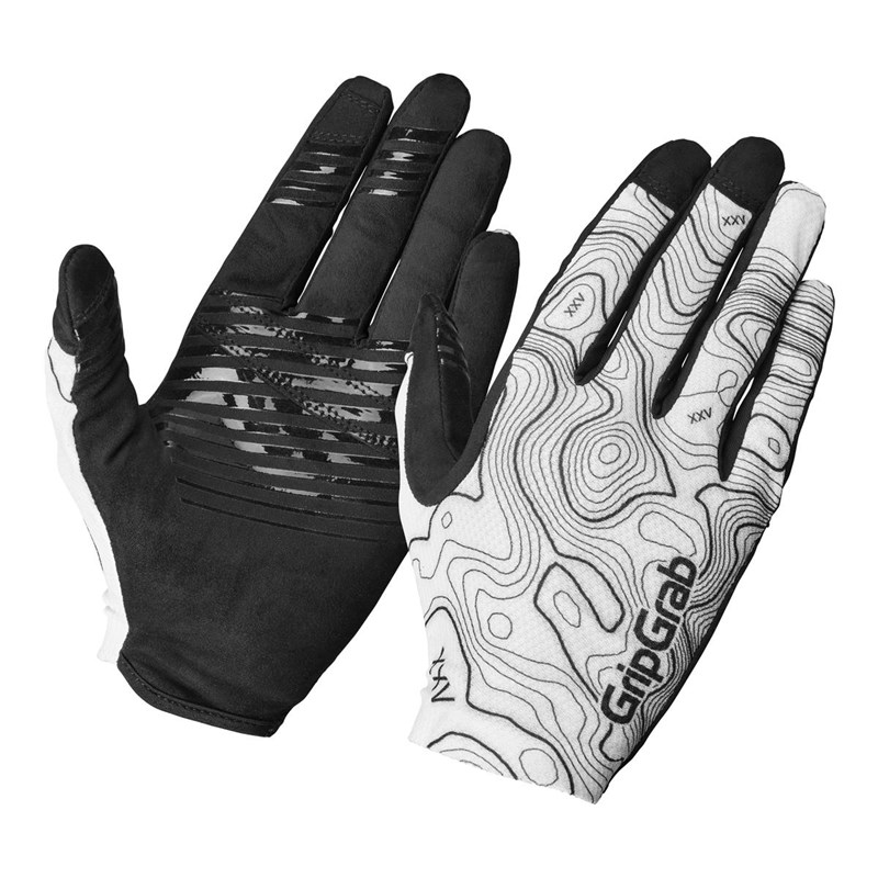 GripGrab Rebel Långfingrade Sommarhandskar Unisex Vit