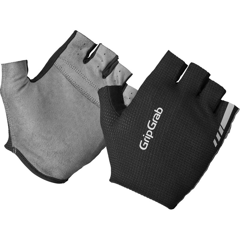 GripGrab PACR InsideGripT Kortfingrade Sommarhandskar Unisex Svart