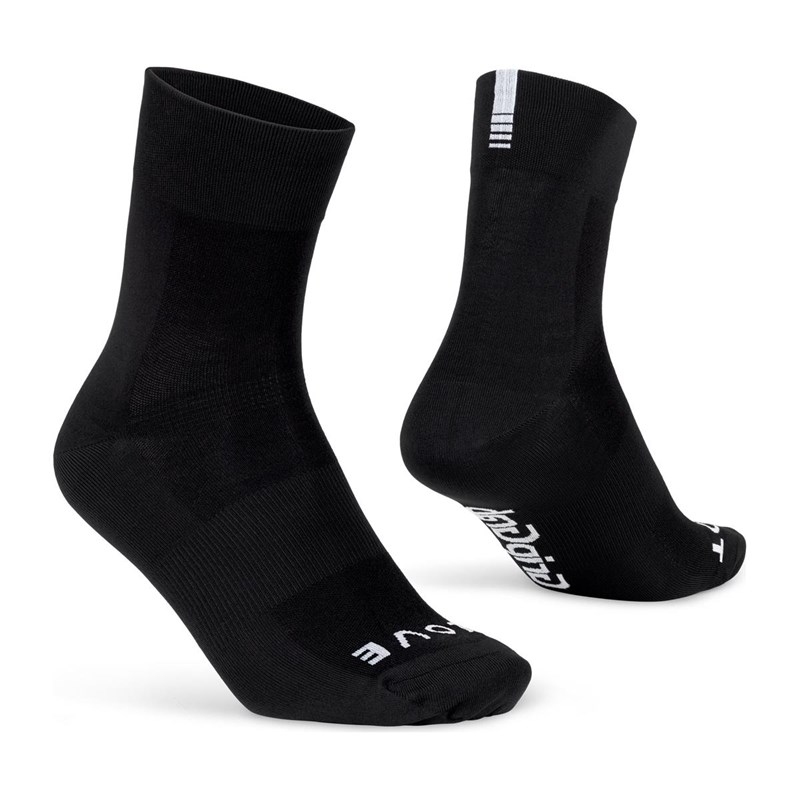GripGrab Lightweight SL Regular Cut Sommarstrumpor Unisex Svart