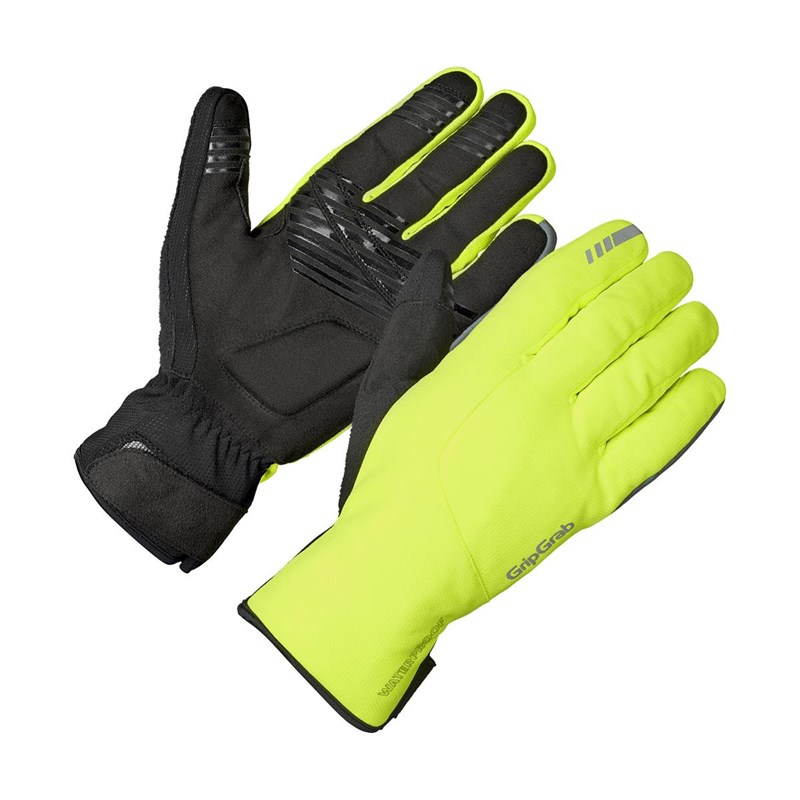 GripGrab Polaris 2 Vattentäta Vinterhandskar Unisex Gul Hi-Vis