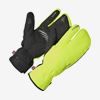 GripGrab Nordic 2 Lobster Vindtäta Vinterhandskar Unisex Gul Hi-Vis