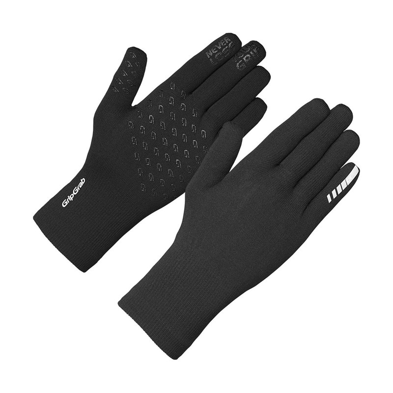 GripGrab WaterproofKnitted Vinterhandskar Unisex Svart