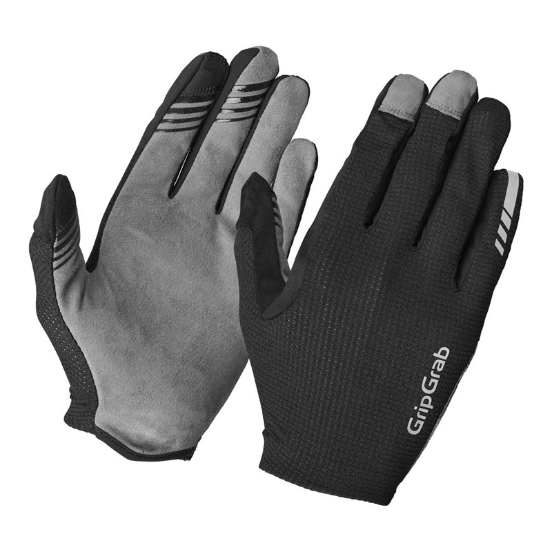 GripGrab PACR InsideGripT Långfingrade Sommarhandskar Unisex Svart