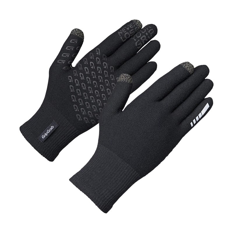 GripGrab Primavera 2 Merino Vår- Hösthandskar Unisex Svart