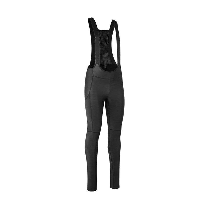 GripGrab PACR Thermal Bib Tights Ingen padding Herr Svart