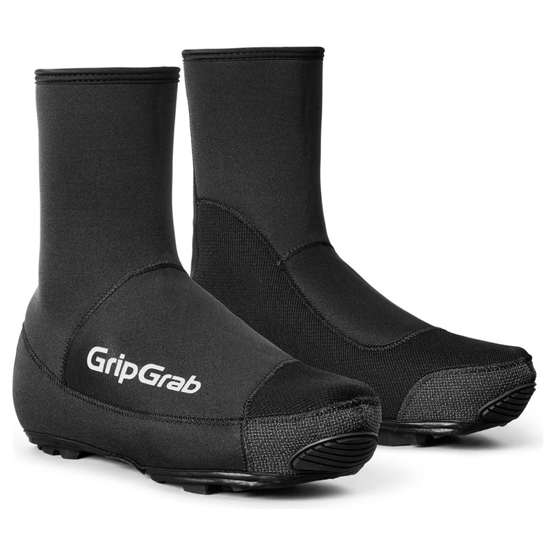 GripGrab PACR Vattentäta Vinter Gravelskoöverdrag Unisex Svart