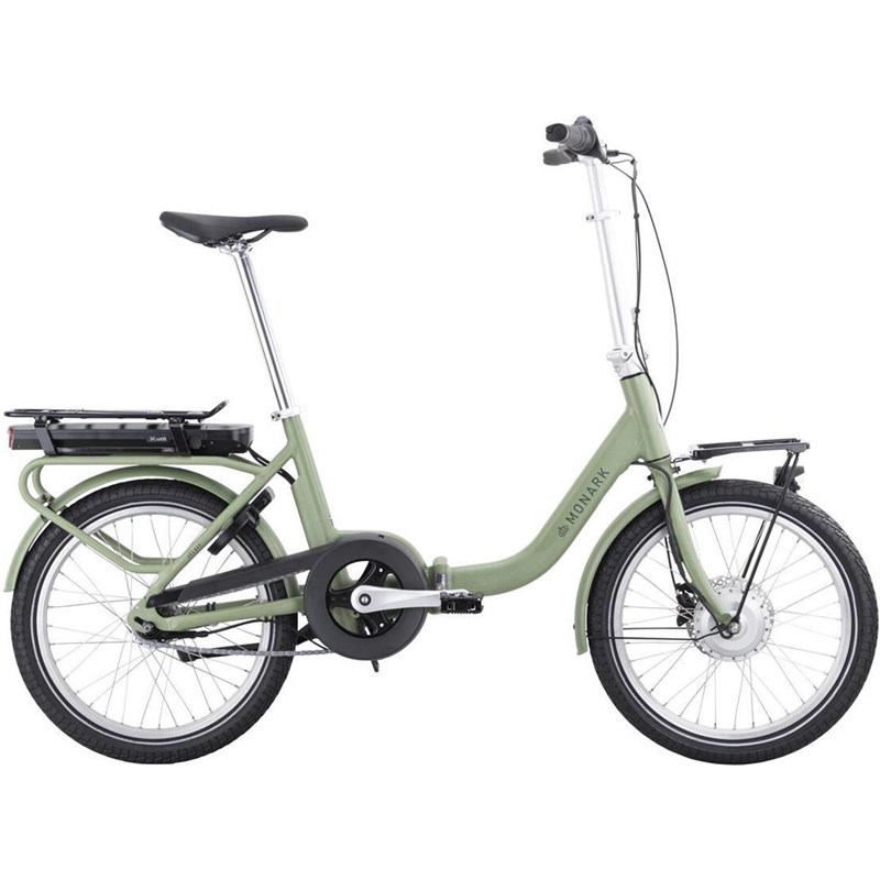 Elcykel Hopfällbar Monark Delbar 20 Tum7-Växlar Grön