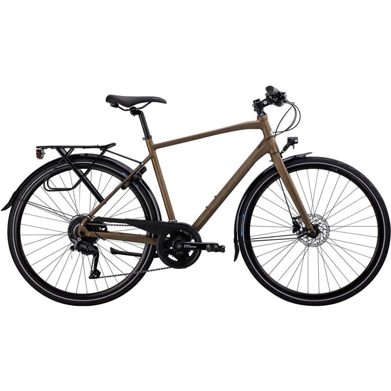 Hybridcykel Herr Crescent Kebne 28 Tum 18-Växlar Brun