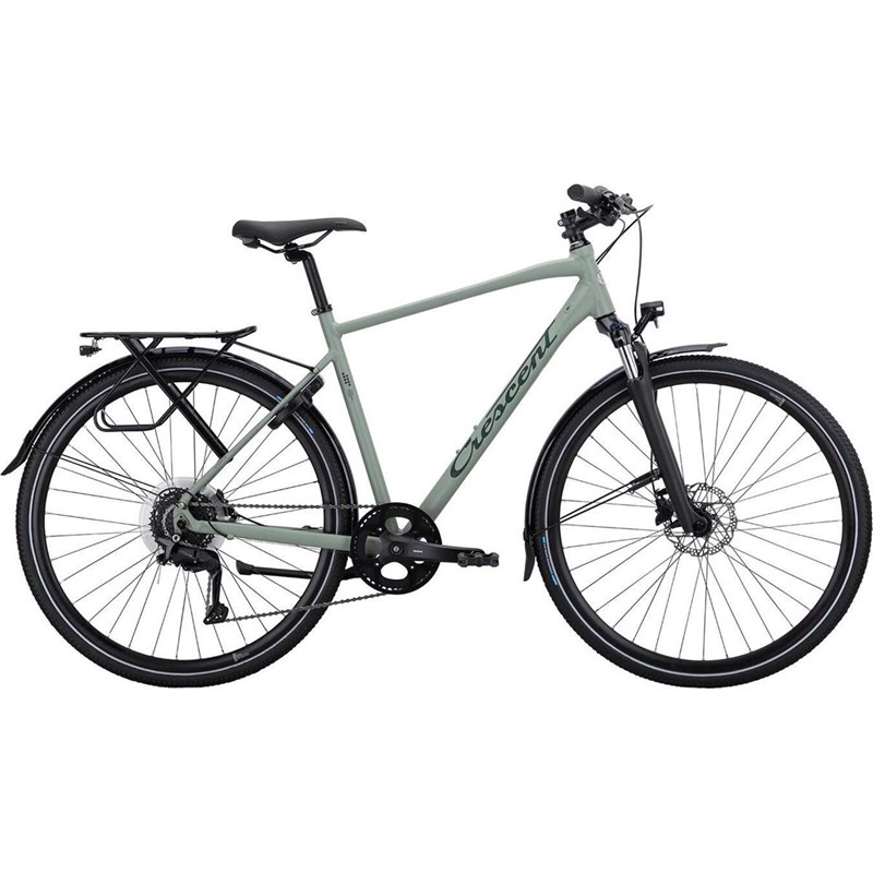 Hybridcykel Herr Crescent Starren 28 Tum 9-Växlar Grön