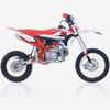 Cross Apollo Thunder 125cc 17"/14" Vit/röd