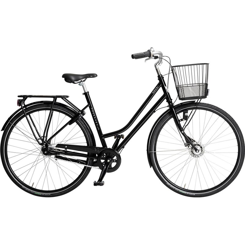 Skeppshult Damcykel Nova 3-Växlar Spegelsvart