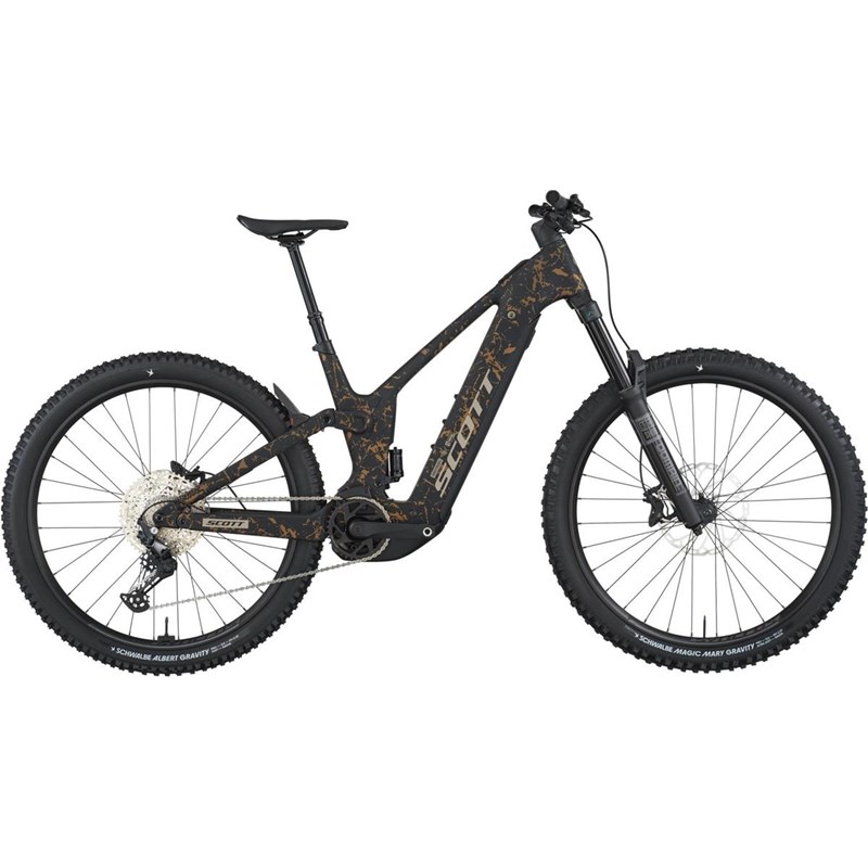 El-MTB Scott Patron ST 910 Svart