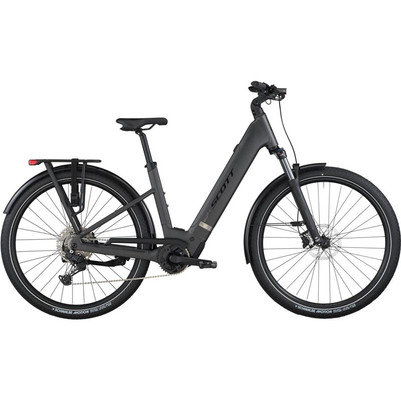 Elcykel Scott Sub Sport 10 Wave Grå