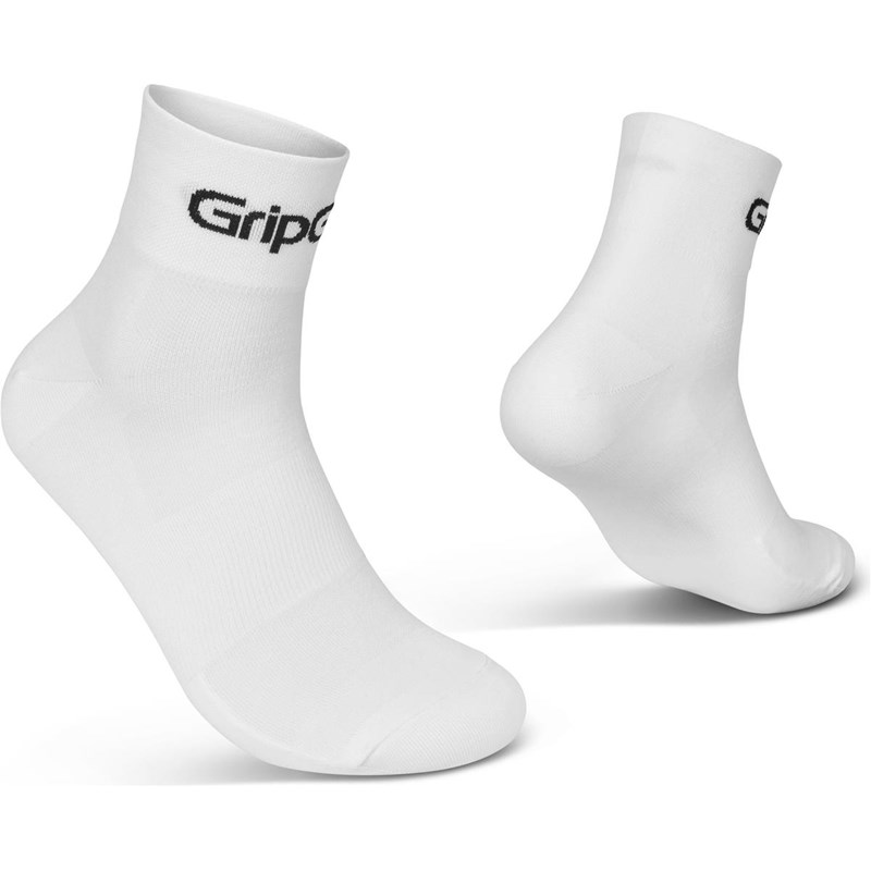 GripGrab RIDE Low Cut Strumpor Unisex Vit