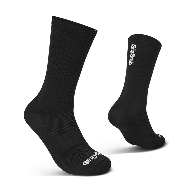 GripGrab PACR High Cut Strumpor Unisex Svart