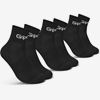 GripGrab RIDE Low Cut Strumpor 3-Pack Unisex Svart