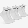 GripGrab RIDE Low Cut Strumpor 3-Pack Unisex Vit