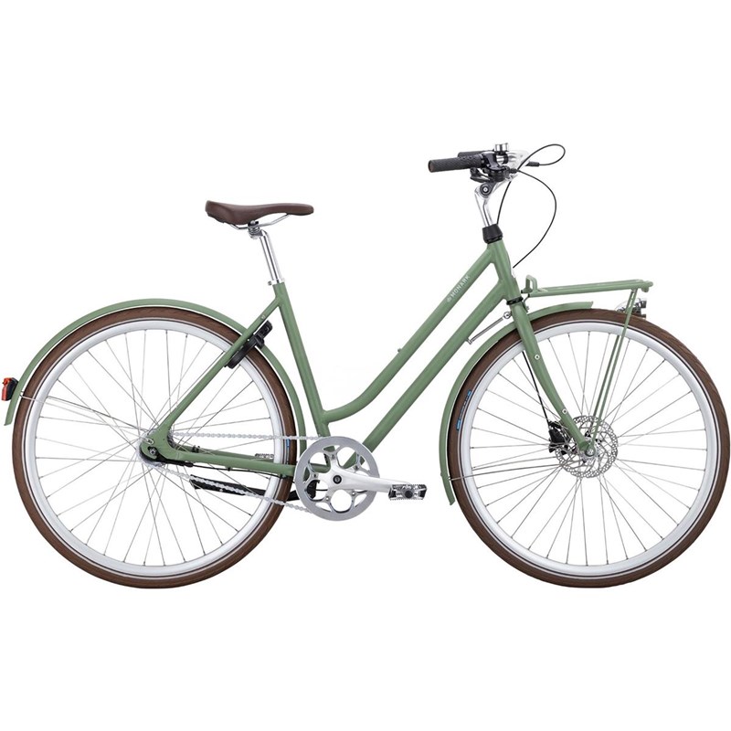 Damcykel Monark Karla 7-Växlar Heritage Green