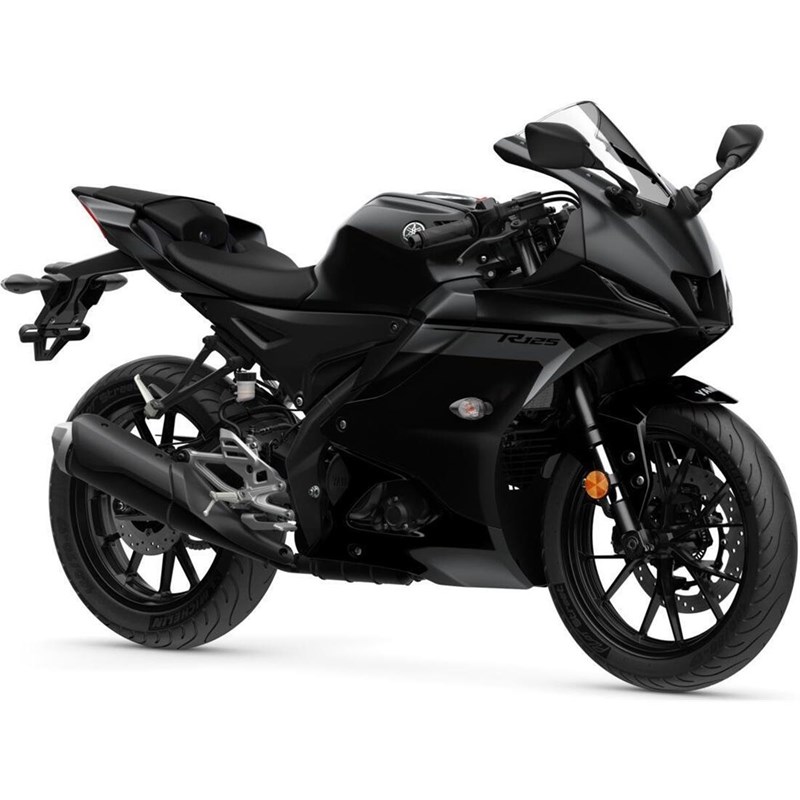 Motorcykel Yamaha R125 2025 Tech Black