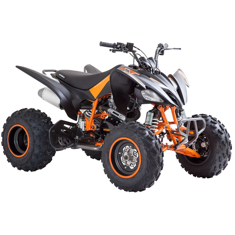Fyrhjuling Viarelli Agrezza - 250cc ATV, orange och svart