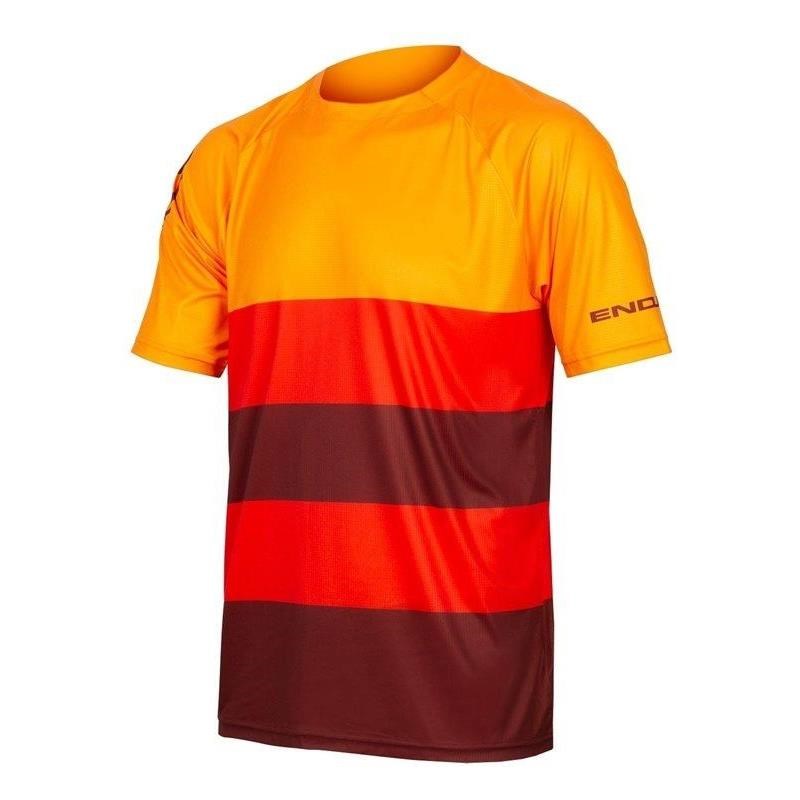 Endura Cykeltröja Singletrack Core T Tangerine