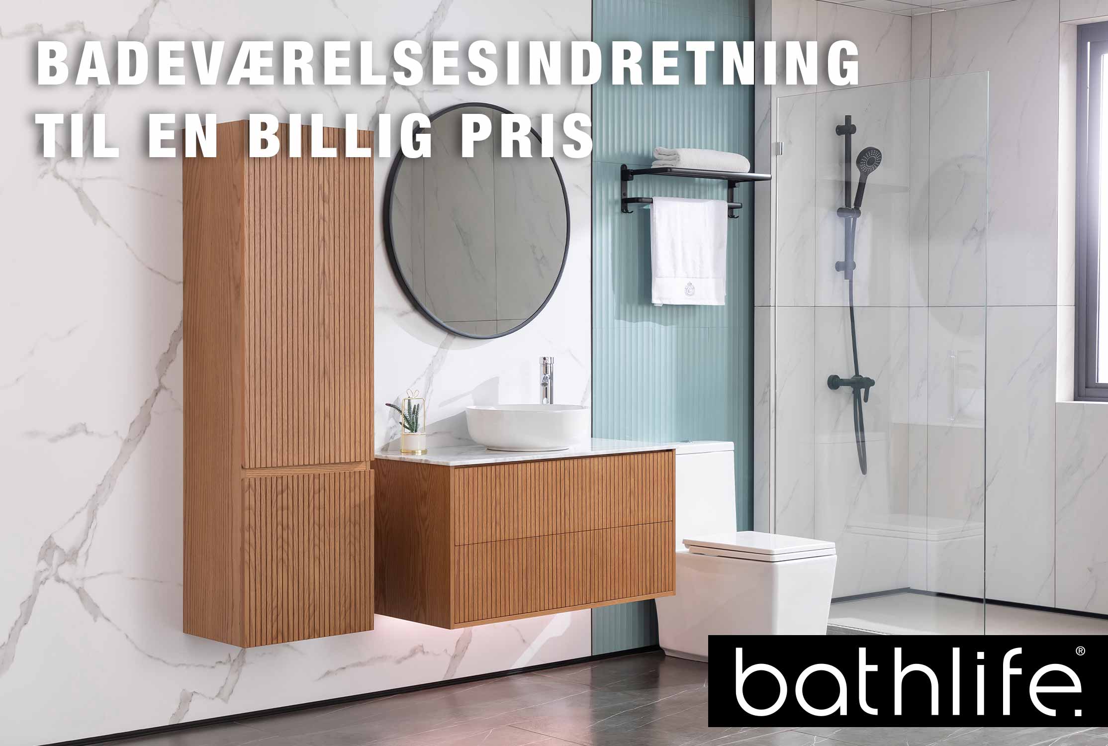 Badeværelsesindretning til en billig pris - Bathlife