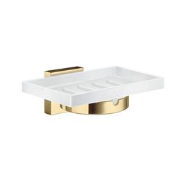 Sæbeskål Smedbo HouseRV342P Poleret Messing/Porcelæn