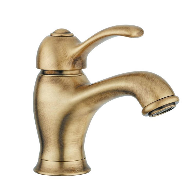 Duschbyggarna Håndvaskarmatur Bronze løft-op - Gulv Fliseeksperten