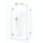 Macro Design Grace Swing 80x100 frosted glas med guld beslag