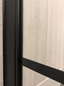 Brusehjørne Duschbyggarna Twin CUBE Klart Glas/Mat Sort 902x902
