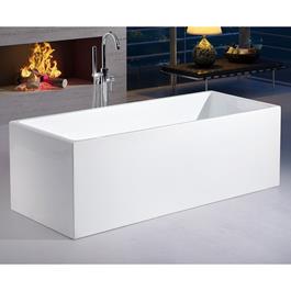 Badekar Bathlife Monte Hvidt 1710 Hvid Poleret