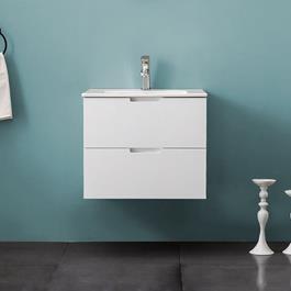 Vaskeskab Bathlife Glädje Hvid inkl.vask