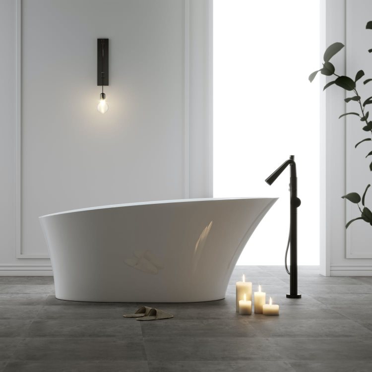 Badekar Bathlife CHIC 1650 Fritstående