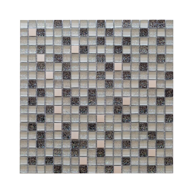 Krystalmosaik Arredo Exclusive Stone Silver Blank 1,5x1,5 cm (30x30cm)