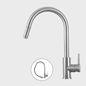 Køkkenarmatur Scandtap Steel Access Original/Stål