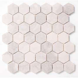 Marmor Mosaik Arredo Danjade Hexagon 4,8x4,8 cm (30x30 cm) Poleret