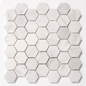 Marmormosaik Arredo Carrara Hexagon 5x5 cm (30x30 cm) Poleret
