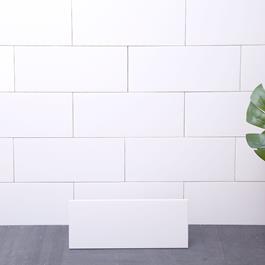 Vægflise Arredo Polar Hvid Mat 20x50 cm