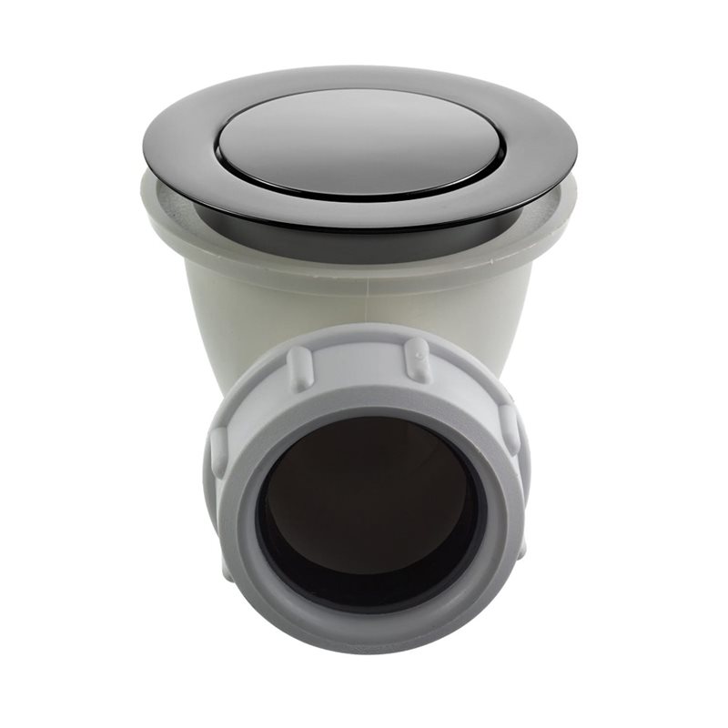 Bundventil Tapwell 22200 Pop-Up til Badekar Black Chrome