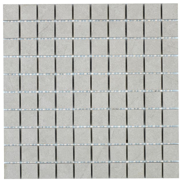 Klinker Mosaik Arredo Quartz Grey Mosaic 3x3 cm (30x30 cm) Grå