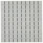 Klinkermosaik Arredo Quartz Grey Mosaic 3x3 cm (30x30 cm) Grå